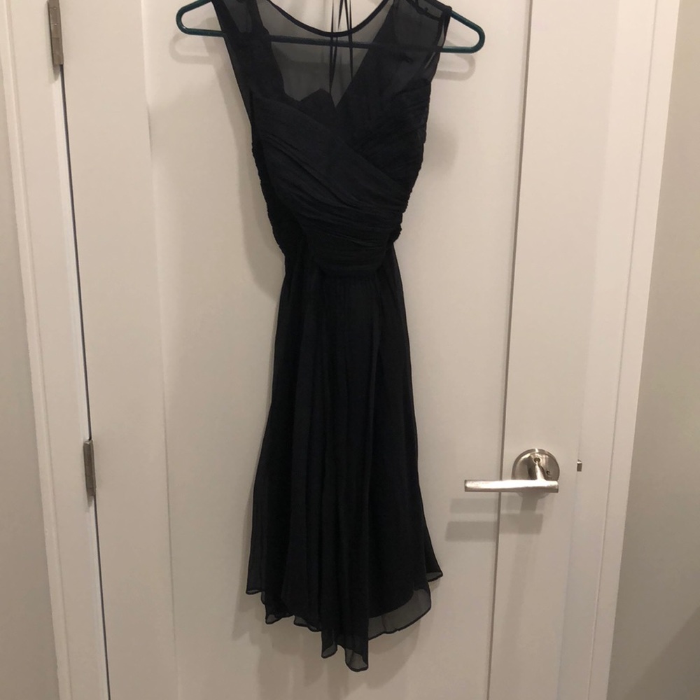 J. Crew Black Bridesmaids Dress